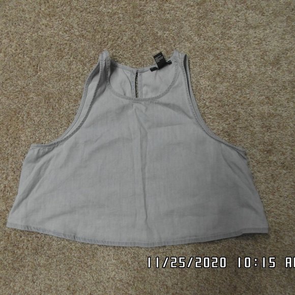 Jean Crop Top - Picture 2 of 3